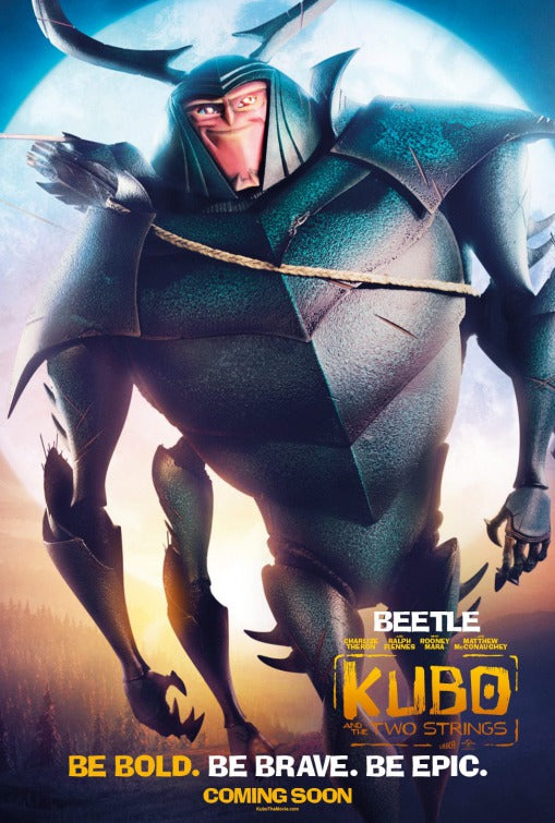 1000 piece jigsaw puzzle for the movie poster: Kubo and the Two Strings (2016) ver7