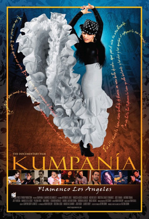 1000 piece jigsaw puzzle for the movie poster: KUMPANIA Flamenco Los Angeles (2011)