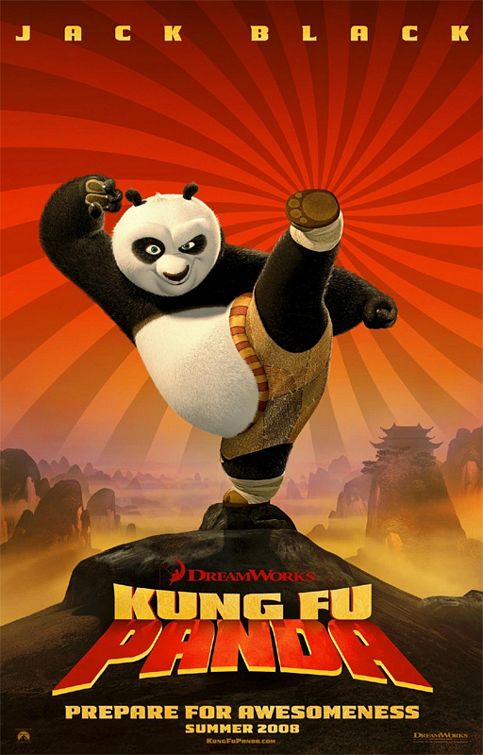 the movie poster: Kung Fu Panda (2008)