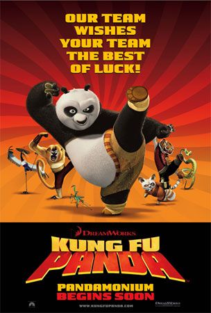 the movie poster: Kung Fu Panda (2008) ver2