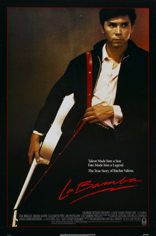 the movie poster: La Bamba (1987)