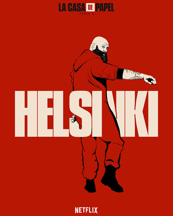 1000 piece jigsaw puzzle for tv poster: Money Heist, ver14