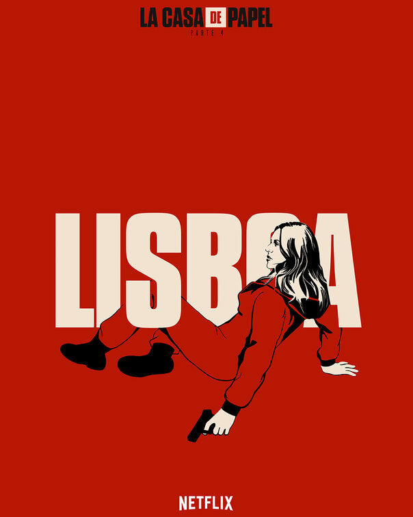 1000 piece jigsaw puzzle for tv poster: Money Heist, ver16