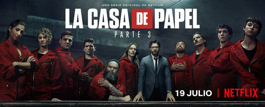 1000 piece jigsaw puzzle for tv poster: Money Heist, ver2