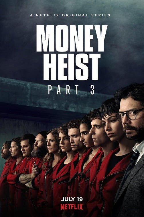 1000 piece jigsaw puzzle for tv poster: Money Heist, ver21