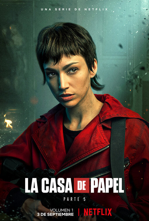 1000 piece jigsaw puzzle for tv poster: Money Heist, ver26
