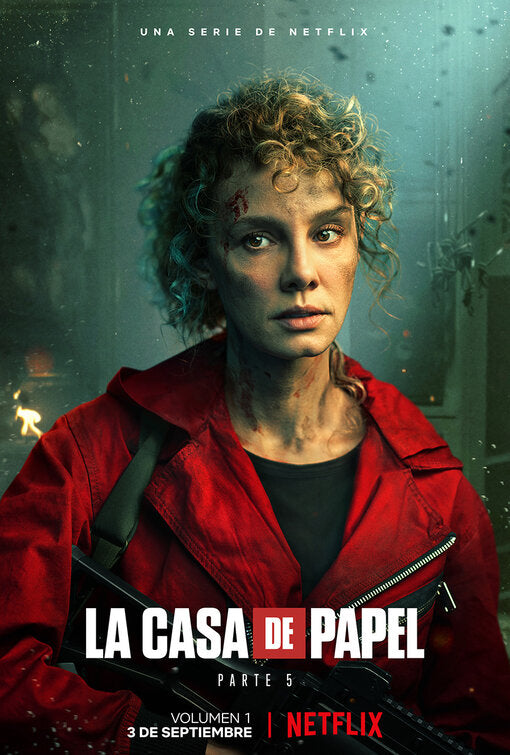 1000 piece jigsaw puzzle for tv poster: Money Heist, ver30