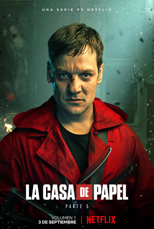 1000 piece jigsaw puzzle for tv poster: Money Heist, ver31