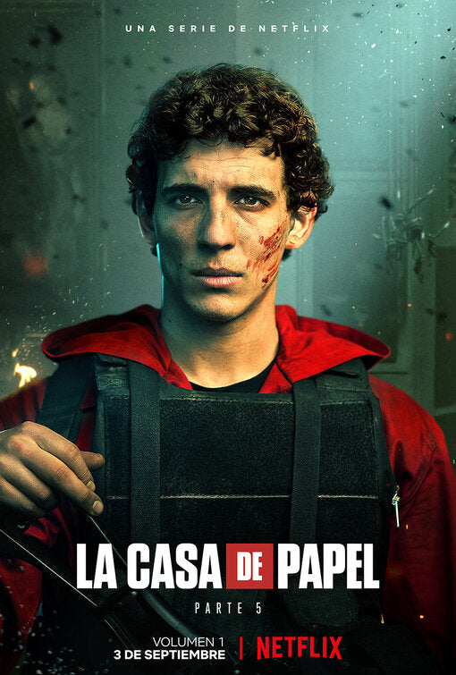 1000 piece jigsaw puzzle for tv poster: Money Heist, ver34