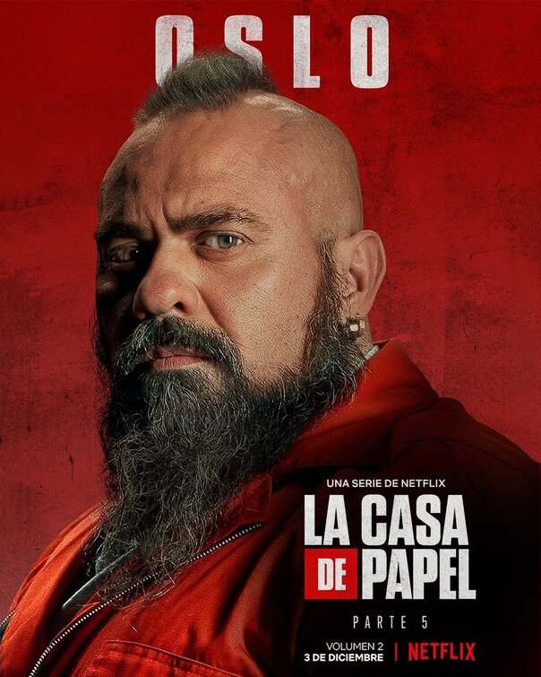 1000 piece jigsaw puzzle for tv poster: Money Heist, ver43