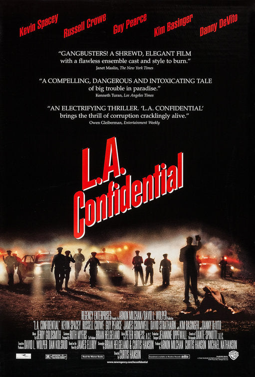 the movie poster: L.A. Confidential (1997) ver2