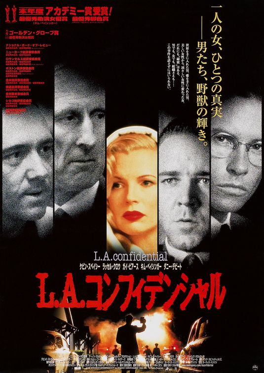 1000 piece jigsaw puzzle for the movie poster: L.A. Confidential (1997) ver3