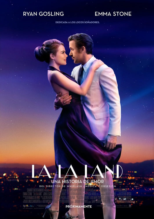 1000 piece jigsaw puzzle for the movie poster: La La Land (2016) ver8