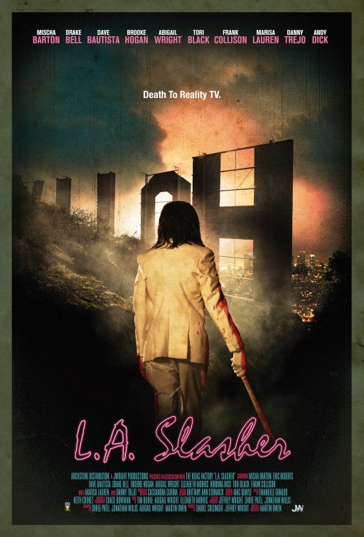 1000 piece jigsaw puzzle for the movie poster: L.A. Slasher (2015) ver2