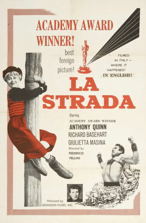 1000 piece jigsaw puzzle for the movie poster: La Strada (1954) ver2