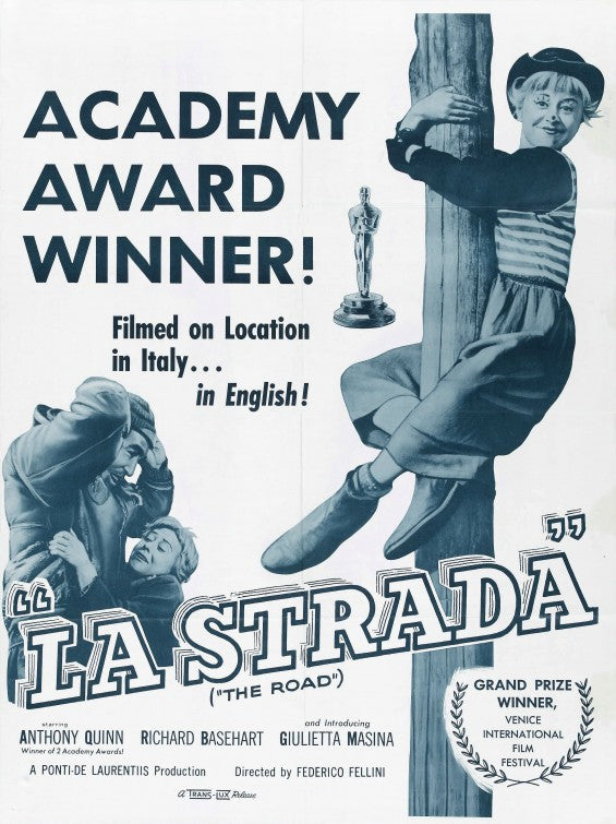 1000 piece jigsaw puzzle for the movie poster: La Strada (1954) ver3