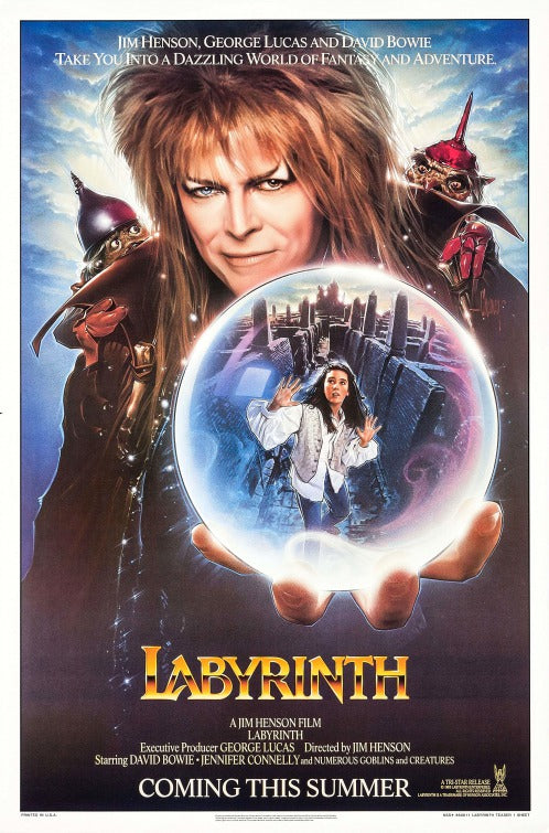 the movie poster: Labyrinth (1986) ver1