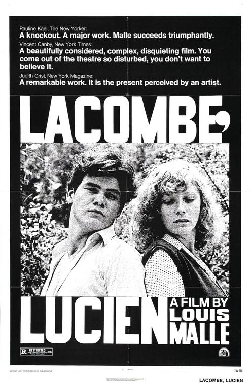 the movie poster: Lacombe Lucien (1974)