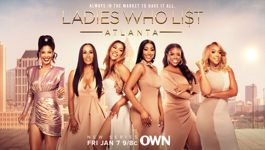 1000 piece jigsaw puzzle for tv poster: Ladies Who List: Atlanta