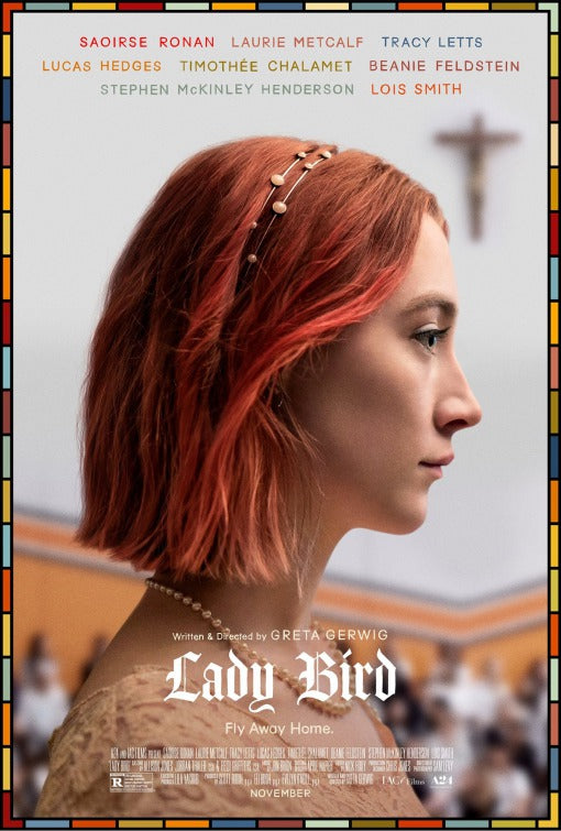 1000 piece jigsaw puzzle for the movie poster: Lady Bird (2017) ver2