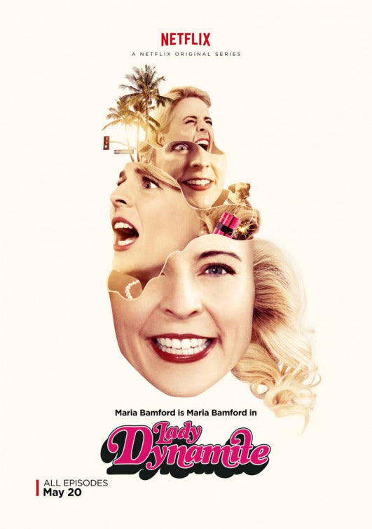 1000 piece jigsaw puzzle for tv poster: Lady Dynamite