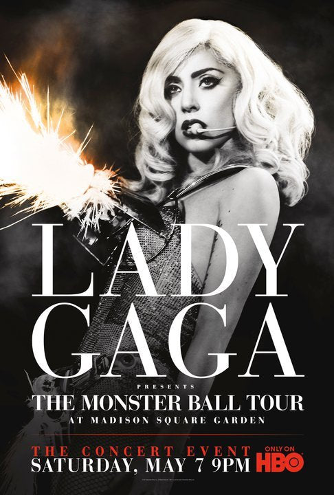 1000 piece jigsaw puzzle for tv poster: Lady Gaga Presents: The Monster Ball Tour at Madison Square Garden