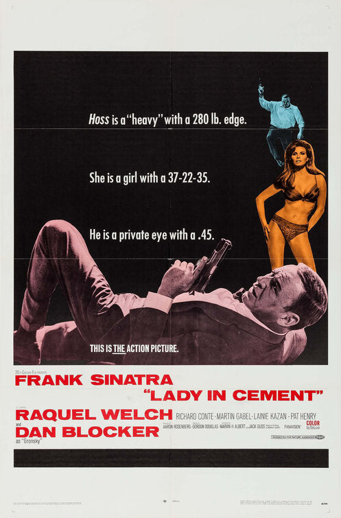 the movie poster: Lady in Cement (1968)