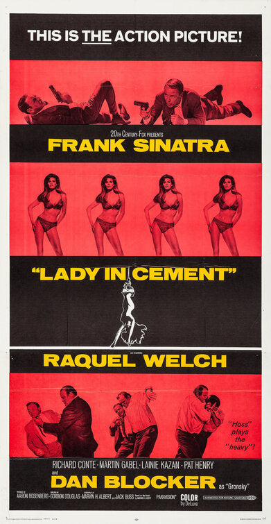 1000 piece jigsaw puzzle for the movie poster: Lady in Cement (1968) ver3