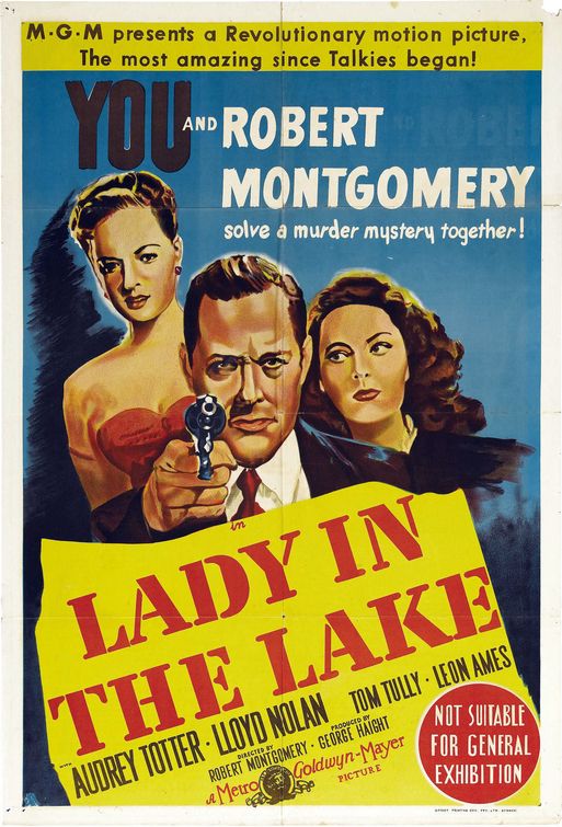 the movie poster: Lady in the Lake (1947)