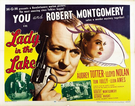 the movie poster: Lady in the Lake (1947) ver2