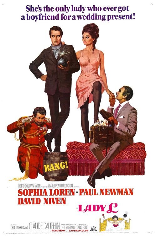 the movie poster: Lady L (1966) ver2