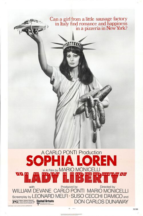 the movie poster: Lady Liberty (1972)