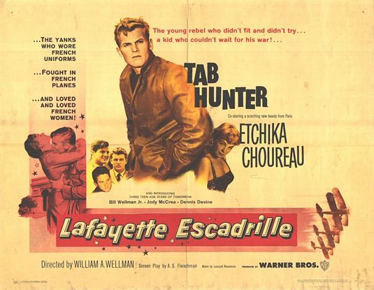 the movie poster: Lafayette Escadrille (1958)