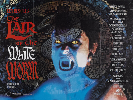 1000 piece jigsaw puzzle for the movie poster: The Lair of the White Worm (1988) ver2