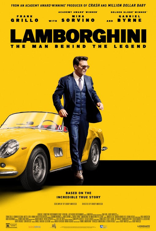 1000 piece jigsaw puzzle for the movie poster: Lamborghini (2022)