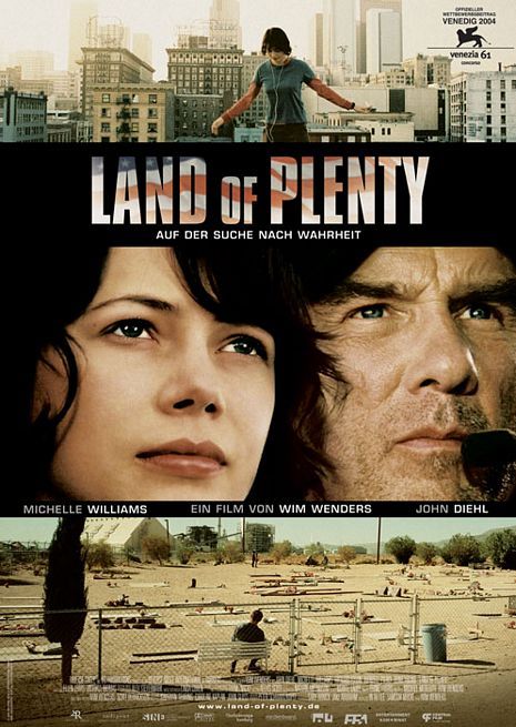 the movie poster: Land of Plenty (2004)