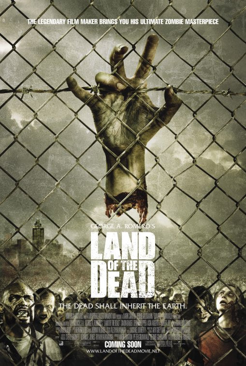 1000 piece jigsaw puzzle for the movie poster: Land of the Dead (2005) ver2