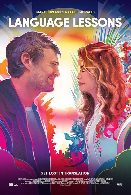 1000 piece jigsaw puzzle for the movie poster: Language Lessons (2021)