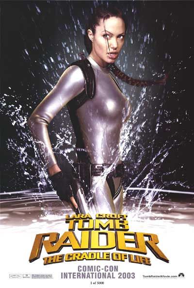 the movie poster: Lara Croft Tomb Raider: The Cradle of Life (2003) ver3