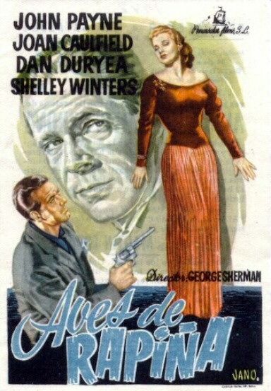 the movie poster: Larceny (1948) ver2