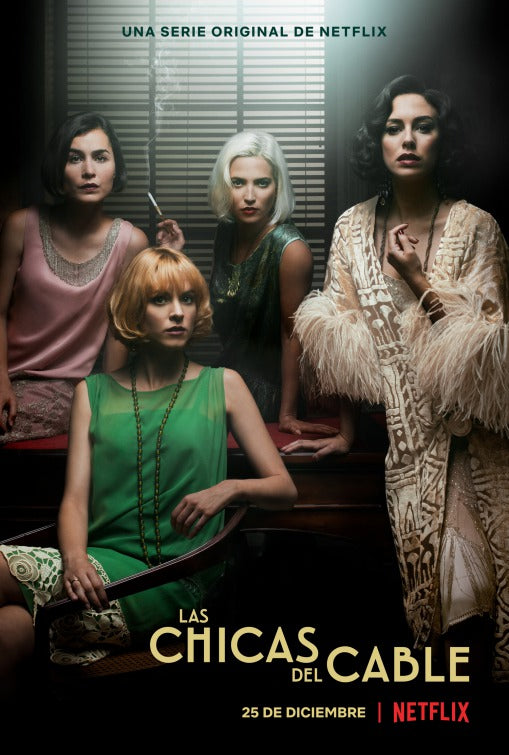 1000 piece jigsaw puzzle for tv poster: Las chicas del cable, ver2