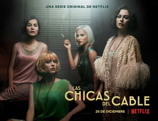 1000 piece jigsaw puzzle for tv poster: Las chicas del cable, ver3