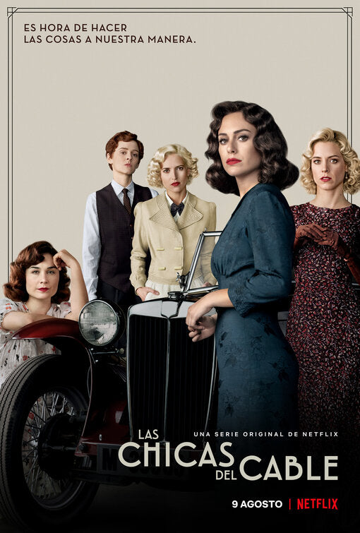 1000 piece jigsaw puzzle for tv poster: Las chicas del cable, ver4