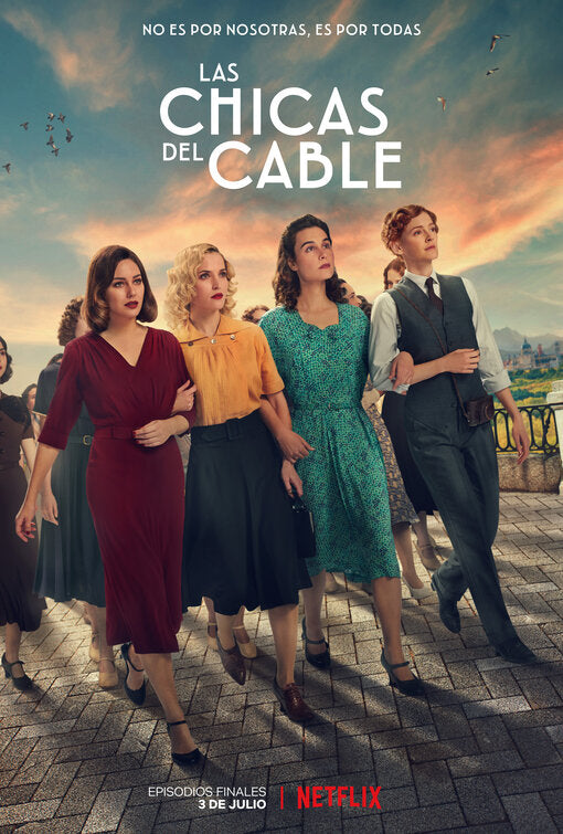 1000 piece jigsaw puzzle for tv poster: Las chicas del cable, ver6
