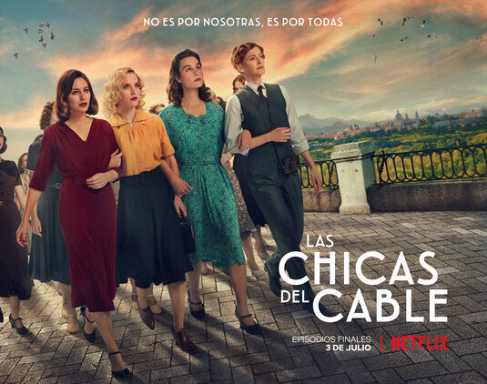 1000 piece jigsaw puzzle for tv poster: Las chicas del cable, ver7