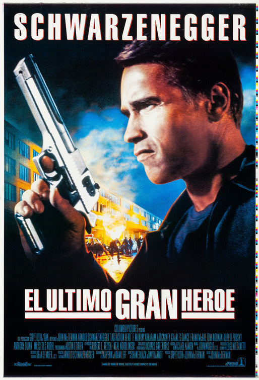 1000 piece jigsaw puzzle for the movie poster: Last Action Hero (1993) ver3