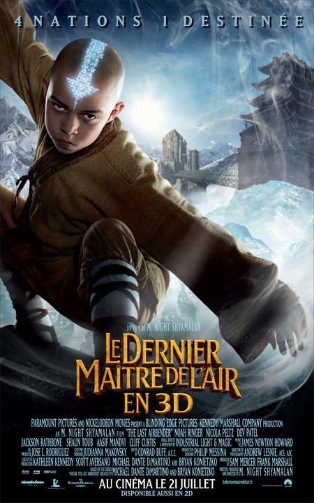 1000 piece jigsaw puzzle for the movie poster: The Last Airbender (2010) ver10