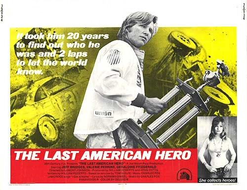 the movie poster: The Last American Hero (1973) ver1