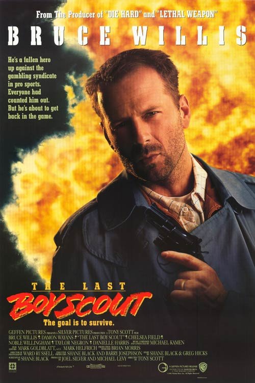 1000 piece jigsaw puzzle for the movie poster: The Last Boy Scout (1991) ver2