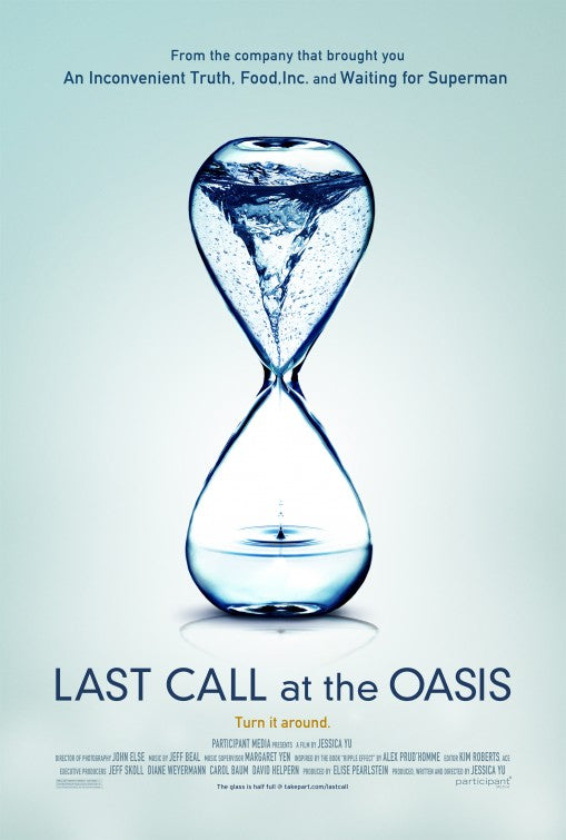 1000 piece jigsaw puzzle for the movie poster: Last Call at the Oasis (2012)